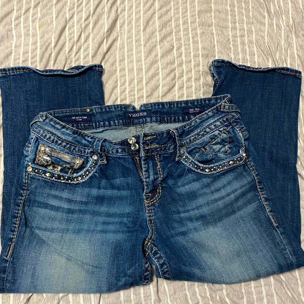Vigoss size 13/14 crop jeans